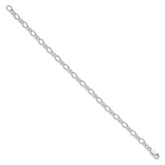 Sterling Silver 5mm Fancy Rolo Chain